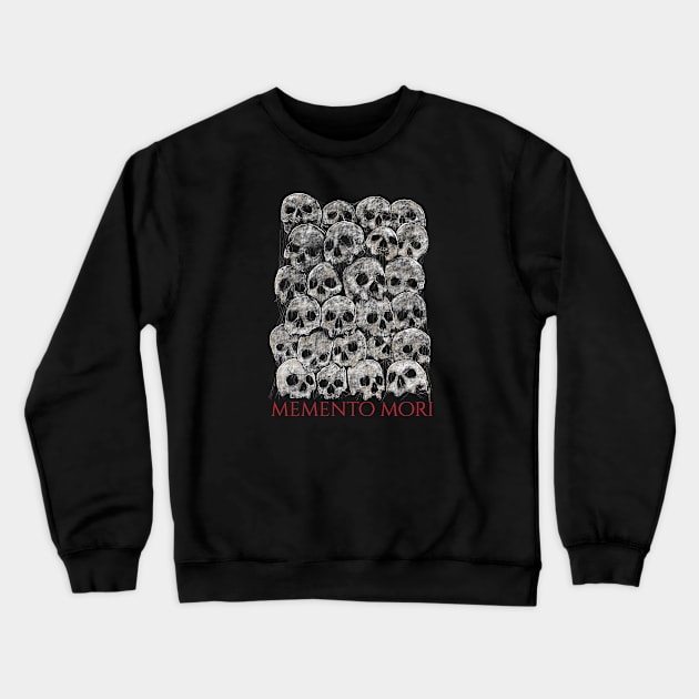 Memento Mori Crewneck Sweatshirt by Jun Pagano